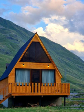 Mountain hut in Kazbegi